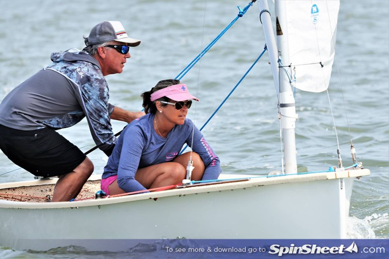Chris and Diana Conway – Diana’s first Penguin regatta.